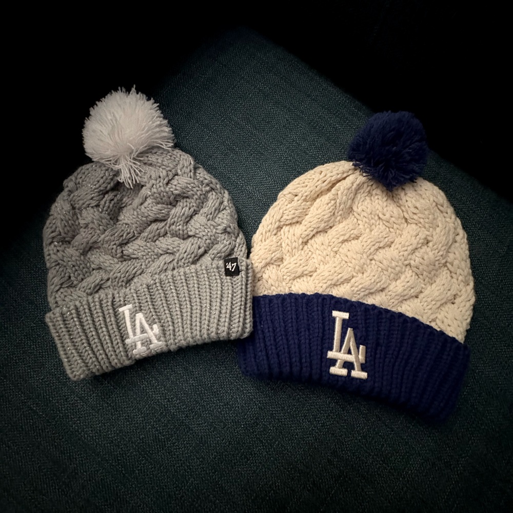Los Angeles Dodgers women’s beanies